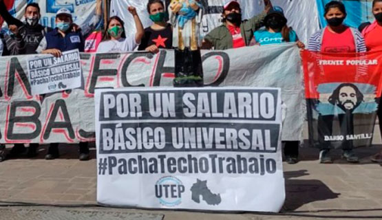 Encuentro: “La política social en la postpandemia: entre el salario universal y la inclusión socioproductiva”.