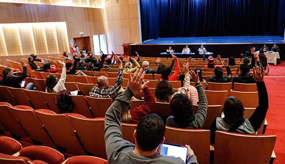 Reunión de la Asamblea Universitaria