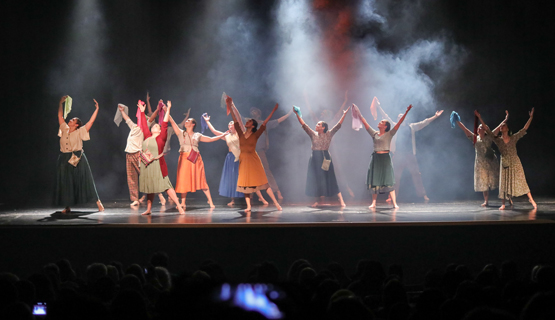 El Elenco de Danzas Folklóricas de la UNGS en Tecnópolis