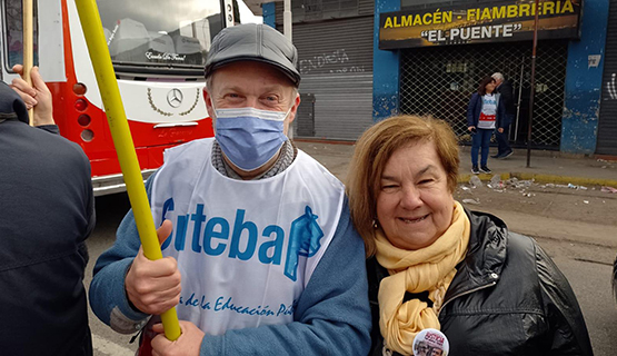 Graciela Rodríguez respondió a las críticas de Joaquín de la Torre sobre la dirigencia sindical docente