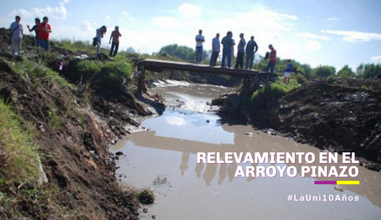 Relevamiento ambiental en el Arroyo Pinazo
