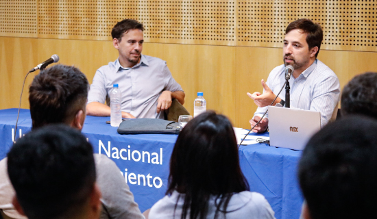 Nicolás Kreplak brindó una charla sobre economía sanitaria, en la UNGS