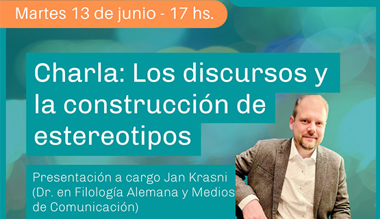 Charla sobre los discursos y la construcción de estereotipos