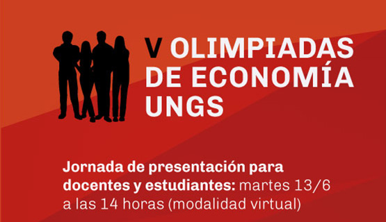 Jornada de presentación de las V Olimpiadas de Economía de la UNGS