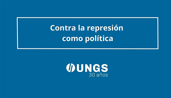 Contra la represión como política