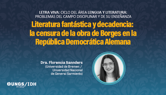 Charla sobre la censura de la obra de Borges en la República Democrática Alemana