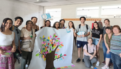 Estudiantes del Laboratorio Interdisciplinario Redes Sociales trabajaron para el Centro Comunitario de José C. Paz