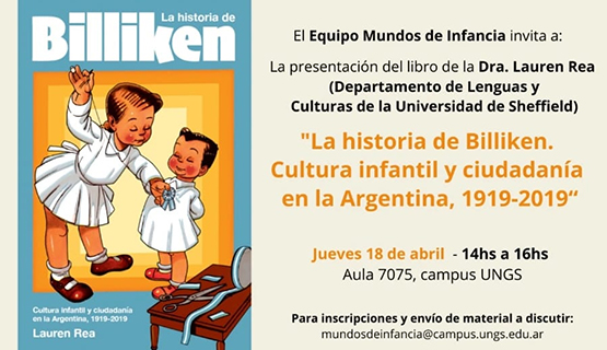 Presentación del libro sobre la historia de Billiken