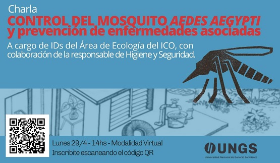 Charla sobre control del mosquito Aedes aegypti y prevención de enfermedades asociadas