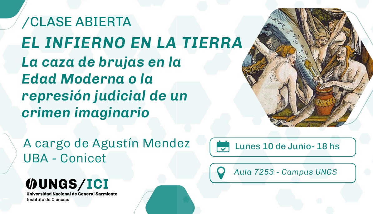 El infierno en la tierra: La caza de brujas en la Edad Moderna o la represión judicial de un crimen imaginario.