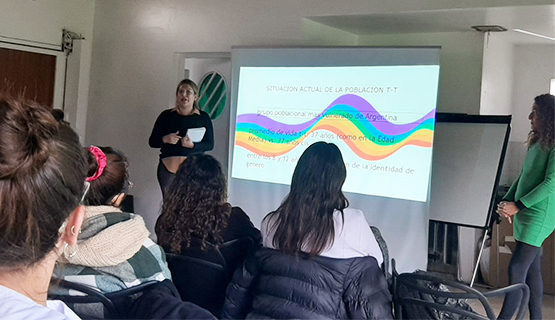 Capacitación en género y diversidad