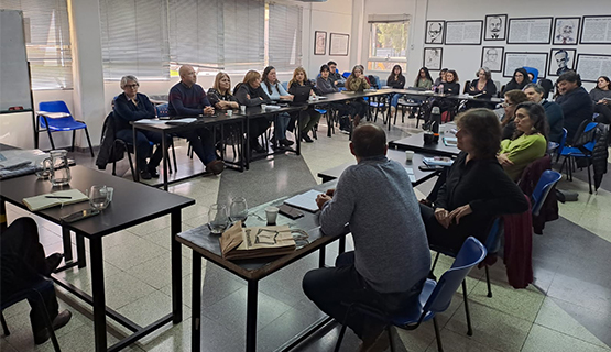 Con la participación de funcionarios, se debatió sobre el régimen académico en la escuela secundaria