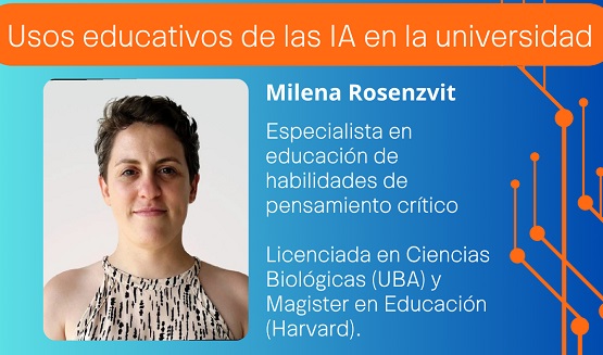 Clase abierta sobre usos educativos de las IA en la universidad