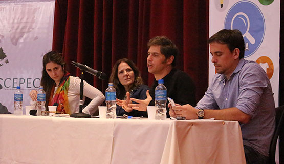 Axel Kicillof en la presentación del Observatorio de precios en el Campus