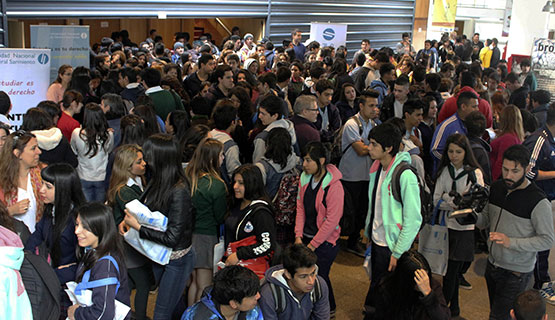 Se desarrolló en el campus la Feria de carreras