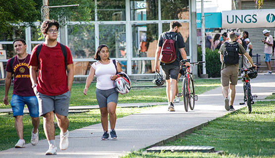 ¿Cómo es la comunidad estudiantil de la UNGS?