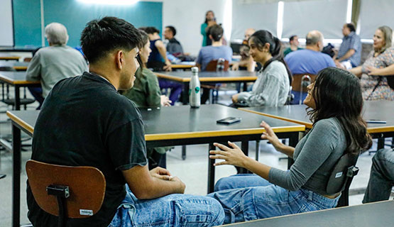 Tragedia, comedia y política en la cultura occidental, Rinesi en el ciclo Viernes de charlas