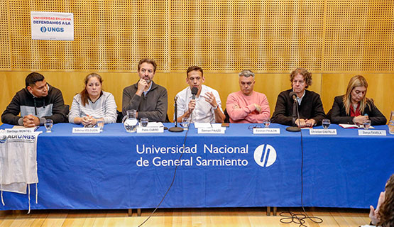 Financiamiento universitario: se discutió en la UNGS sobre los proyectos de ley para hacer frente a la crítica situación del sistema