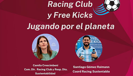 Charla sobre sustentabilidad en el fútbol