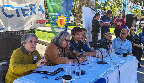 Participación de la UNGS en la Jornada Nacional de Lucha convocada por CTERA