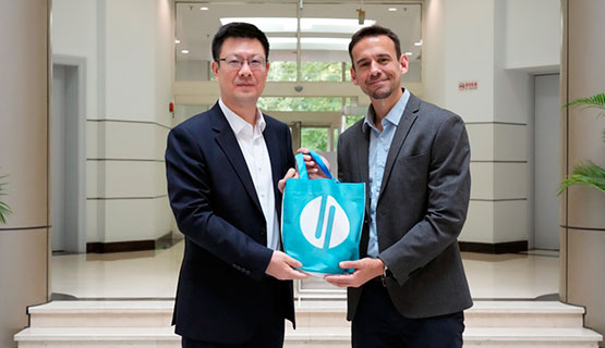 La UNGS, en la Universidad de Changzhou: 