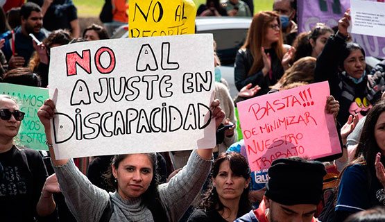 Charla sobre participación y representación política de las personas con discapacidad, con Juan Marino
