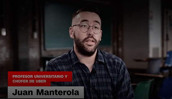 Trabajadores argentinos se vuelcan a las apps de reparto y traslado | Juan Manterola en CNN Argentina