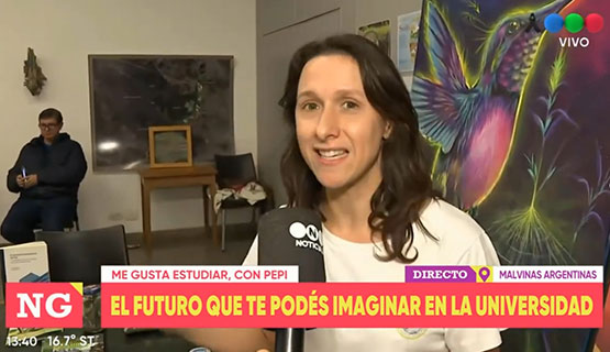 La licenciatura en Ecología de la UNGS, en Telefe Noticias