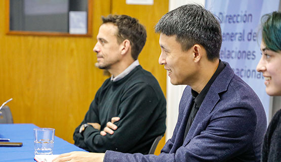 Soberanía digital, en foco: Jeff Xiong, destacado académico de China, visitó la UNGS