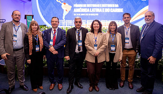 Pinazo participó del I Foro de Rectoras y Rectores de América Latina y el Caribe