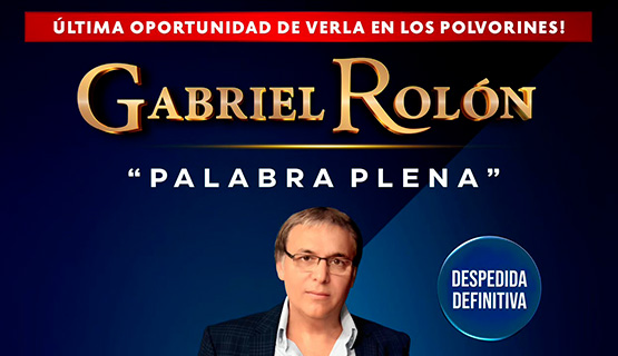 Gabriel Rolón vuelve con su show “Palabra plena” en el Multiespacio Cultural UNGS