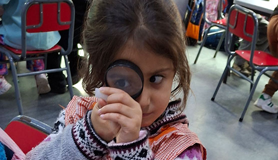 Grandes científicas y científicos en la Escuela Infantil