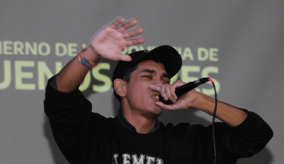 Muestra de freestyle en el Centro Cultural UNGS