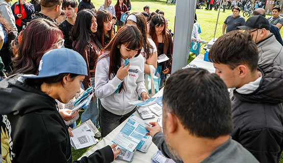 Cientos de estudiantes vivieron la universidad pública
