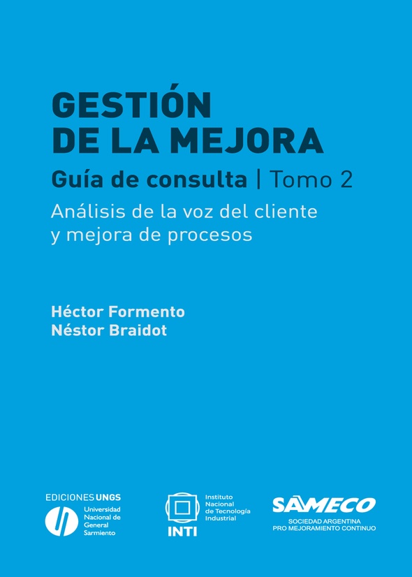 Gestión de la mejora: guía de consulta. Tomo 2