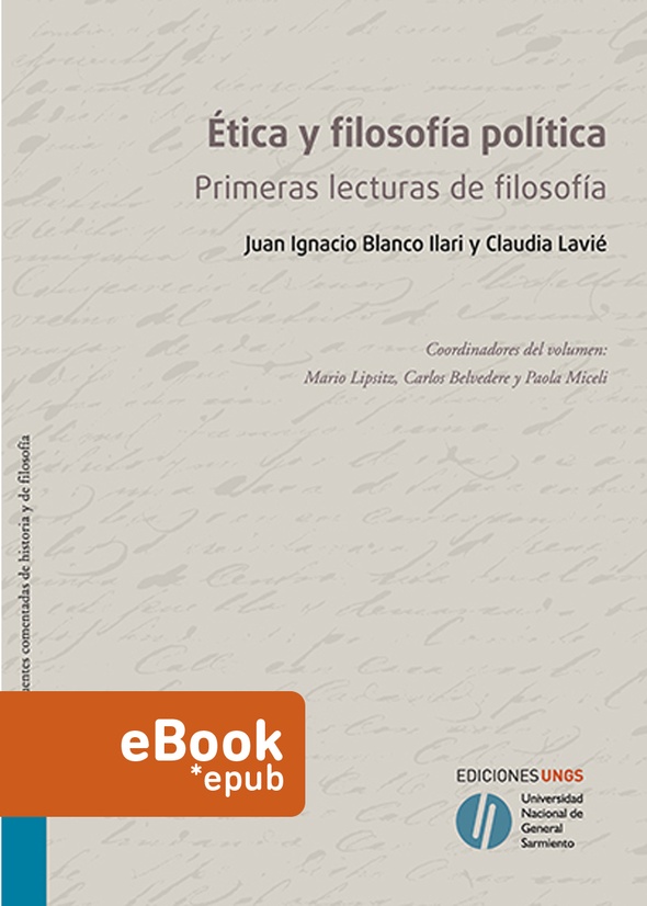 Ética y filosofía política: primeras lecturas de filosofía