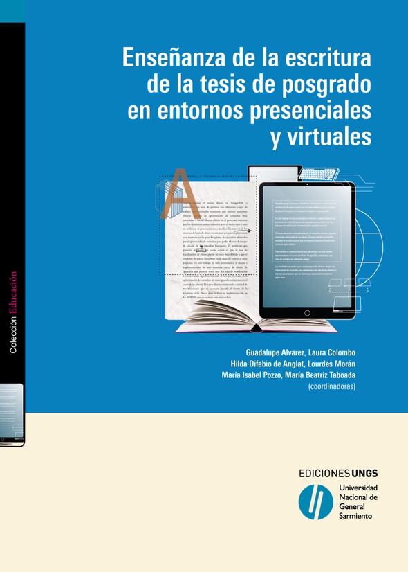 Enseñanza de la escritura de la tesis de posgrado en entornos presenciales y virtuales