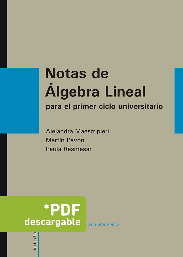 Notas de Álgebra Lineal
