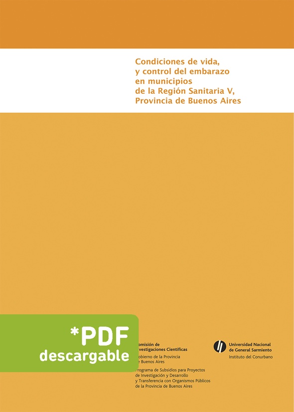 Condiciones de vida y control del embarazo en municipios de la Región Sanitaria V, Provincia de Buen