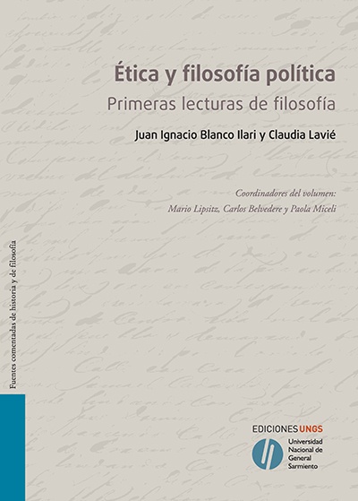 Ética y filosofía política: primeras lecturas de filosofía