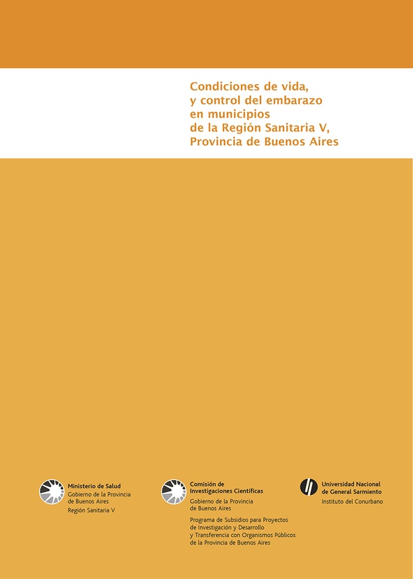 Condiciones de vida y control del embarazo en municipios de la Región Sanitaria V, Provincia de Buen