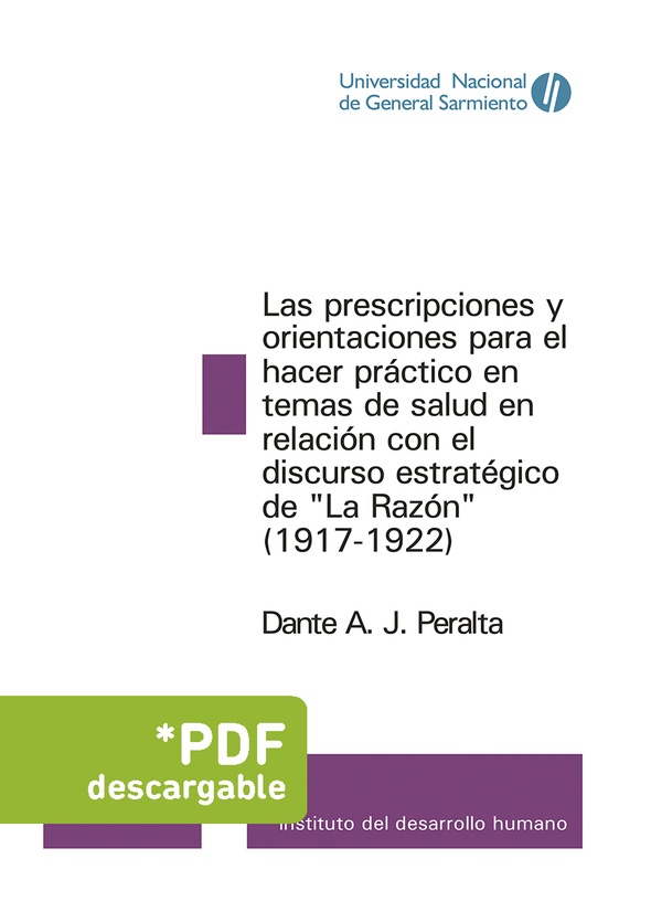 Las prescripciones y orientaciones para el hacer práctico en temas de salud en relación con el discu