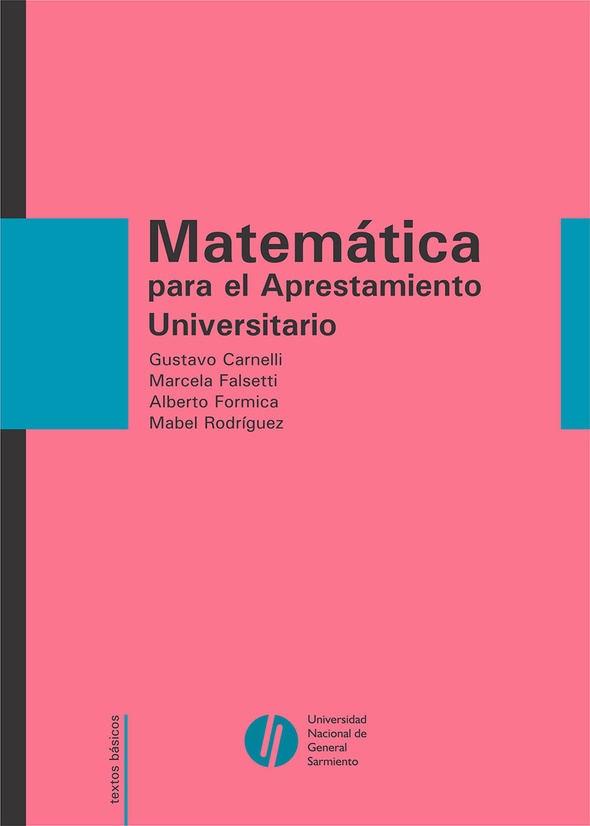 Matemática para el Curso de Aprestamiento Universitario