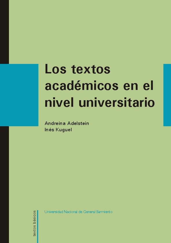 Los textos académicos en el nivel universitario