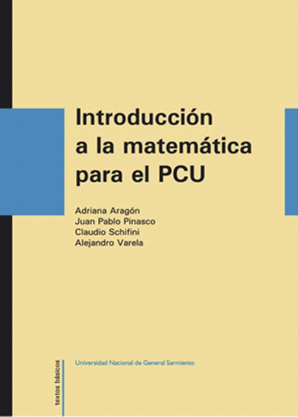 Introducción a la matemática para el PCU