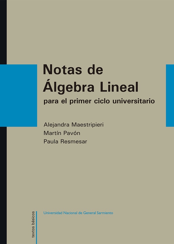 Notas de Álgebra Lineal